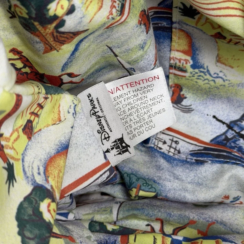 Disney Parks Disneyland Exclusive Canvas Tote Bag Patches Tomorrowland Adventure